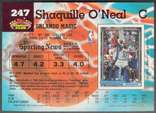 Load image into Gallery viewer, 1992 Topps Stadium Members NBA Cards Complete Set Jordan Beam Team KSA 9 Shaq RC