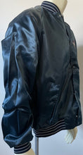 Load image into Gallery viewer, 1987 NFR National Finals Rodeo America Las Vegas Blue Satin Nylon Bomber Jacket