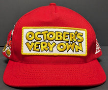 Load image into Gallery viewer, Drake/Disney October's Very Own Mickey Mouse Red Snapback Baseball Cap/Hat OVO