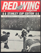 Load image into Gallery viewer, 1964 Detroit Olympia Stanley Cup Program Red Wings Toronto Maple Leafs Hockey