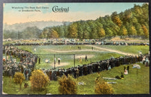 Load image into Gallery viewer, Brookside Park Cleveland Ohio Circa 1900 Postcard Baseball Game Vtg Historical