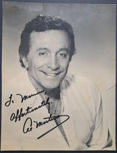 Load image into Gallery viewer, Al Martino Autographed Signed Photo + Letter + Postcard Hollywood Actor Singer