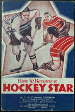 Load image into Gallery viewer, 1935 How To Become A Hockey Star Promo Book Issued By Crown Brand Syrup Vtg NHL