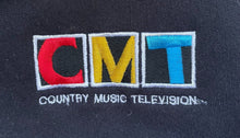 Load image into Gallery viewer, 1990s CMT Country Music Television Varsity Jacket Button Up Canadian TV Coat