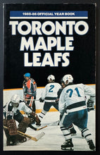 Load image into Gallery viewer, 1985-86 Toronto Maple Leafs NHL Hockey Official Yearbook Vintage Borje Salming