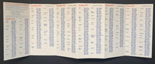 Load image into Gallery viewer, 1976/1977 Molson's NHL Hockey Schedule Vintage Calendar