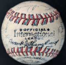 Load image into Gallery viewer, 1950 Toronto Maple Leafs Team Signed International League Baseball Autographed