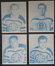 Load image into Gallery viewer, 1957 Boston Bruins NHL Hockey Team Photos Set Player Vintage
