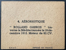 Load image into Gallery viewer, Lot Of 3 Vintage Aviation Cards Made In France Rolland Garros Messerschmitt 262