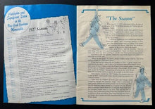 Load image into Gallery viewer, New York Yankees 1927 50th Anniversary Program Issued 1977 Vintage MLB Baseball