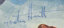 Load image into Gallery viewer, Foster Hewitt+Murray Westgate Autographed ESSO NHL Season Schedule Signed JSA