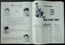 Load image into Gallery viewer, 1964 World Series Program NY Yankees St. Louis Cardinals Busch Stadium Vtg MLB