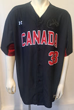 Load image into Gallery viewer, 2015 Pan Am Games Larry Walker Autographed Signed Team Canada Issued Jersey LOA