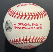 Load image into Gallery viewer, Paul Beeston Blue Jays President Signed Autographed 1992 World Series Baseball