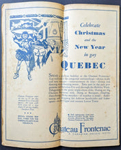 Load image into Gallery viewer, 1935 Canadian Pacific Railway Eastern Lines Full Schedule Historic Vintage