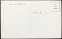 Load image into Gallery viewer, Circa 1950s Wrigley Field Vintage Unused Baseball Stadium Postcard