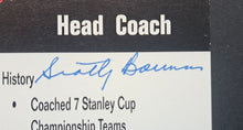 Load image into Gallery viewer, Scotty Bowman Autographed Promotional Card Signed Detroit Red Wings JSA COA