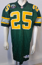 Load image into Gallery viewer, Morries Lolar Game Used Edmonton Eskimos CFL Starter Grey Cup Football Jersey