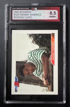 Load image into Gallery viewer, 1992 Bowman #532 Manny Ramirez Cleveland Indians MLB Baseball Rookie Card KSA