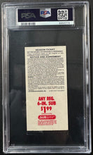 Load image into Gallery viewer, July 28 1991 Dennis Martinez Perfect Game Ticket Stub Expos Dodgers PSA NM-MT