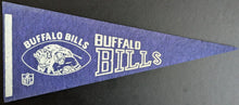 Load image into Gallery viewer, 1970 Buffalo Bills NFL 12" Mini Vintage Pennant Souvenir Historical Memorabilia