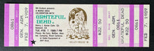 Load image into Gallery viewer, 1989 Grateful Dead Mardi Gras Concert Ticket Henry J. Kaiser Conv. Ctr. Vintage