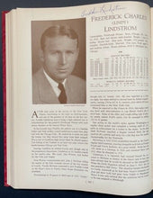 Load image into Gallery viewer, 1933 Who's Who in Major League Baseball Multi Signed Autographed Book JSA Dickey