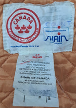 Load image into Gallery viewer, 1979 Canada Mens National Ice Hockey Team Vintage Button Up Jacket Shain Sz 46