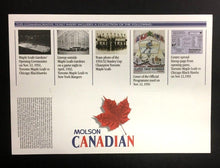 Load image into Gallery viewer, 1996 Maple Leaf Gardens Last Day 65th Anniversary Hockey Ticket + Postcard