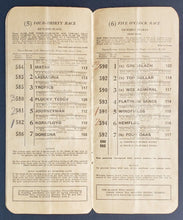 Load image into Gallery viewer, 1945 Woodbine Racetrack Rare Vintage King's Plate Program - Won By Uttermost