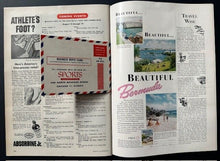 Load image into Gallery viewer, 1954 Original First Issue Sports Illustrated Vintage Magazine COA Topps Insert