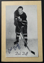 Load image into Gallery viewer, Hall Of Famer Dick Duff Signed Autographed Group 2 Beehive Photo Maple Leafs NHL