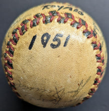 Load image into Gallery viewer, 1951 Montreal Royals International League Champions Autographed Baseball Signed
