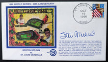 Load image into Gallery viewer, Stan Musial Autographed Signed 1946 World Series Postal Cachet MLB Baseball COA