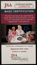 Load image into Gallery viewer, Duke Snider Signed Hall Of Fame Plaque Autographed Postcard Baseball MLB JSA COA
