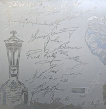 Load image into Gallery viewer, 1962/1963 Toronto Maple Leafs Stanley Cup Team Autographed Facsimile Metal Tray
