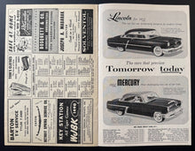 Load image into Gallery viewer, July 29 1952 Briggs Stadium Program Detroit Tigers Vs Philadelphia Athletics Vtg