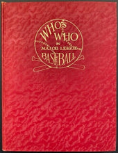 Load image into Gallery viewer, 1933 Who's Who in Major League Baseball Multi Signed Autographed Book JSA Dickey