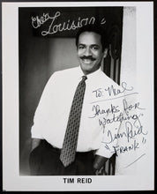 Load image into Gallery viewer, Tim Reid Signed Autographed Photo Franks Place WKRP In Cincinnati Celebrity Vtg
