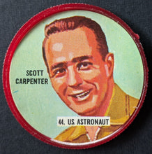 Load image into Gallery viewer, 1960s Dare Foods Space Coins Premium Issue Astronauts Satellite Space Station