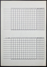 Load image into Gallery viewer, 1969 New York Yankees Program Extra Scoresheet Double Header MLB Vtg