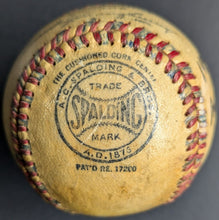 Load image into Gallery viewer, 1949 Official International League Baseball Autographed By Famous Umpires Signed
