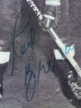 Load image into Gallery viewer, Carl Brewer Autographed Signed Postcard Detroit Red Wings Vintage NHL Hockey