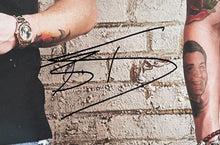 Load image into Gallery viewer, Florida Georgia Lines Autographed Band Poster Signed + Used Guitar Pick JSA