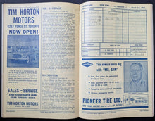 Load image into Gallery viewer, 1962 Toronto Maple Leafs New York Rangers Maple Leaf Gardens Program Vintage NHL
