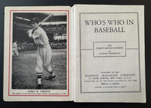 Load image into Gallery viewer, 1947 Vintage Edition Of Who’s Who In Baseball Guide Thirty-Second Edition MLB
