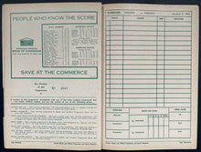 Load image into Gallery viewer, 1964 Toronto Maple Leaf Gardens Autographed Game Program x20 Signed NHL LOA JSA