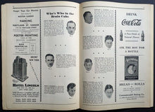 Load image into Gallery viewer, 1931 Boston Gardens NHL Hockey Program Montreal Maroons v Bruins VTG Conacher