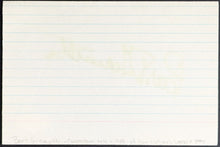 Load image into Gallery viewer, Bart Giamatti MLB Baseball Commissioner Autographed Signed Cut JSA COA Vintage