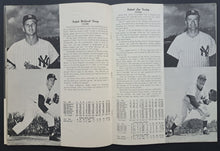 Load image into Gallery viewer, 1961 New York Yankees Yearbook MLB Baseball Mickey Mantle Roger Maris Vintage